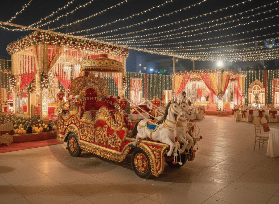 Book Saharanpur Bahubali baggi for luxury wedding procession and royal theme